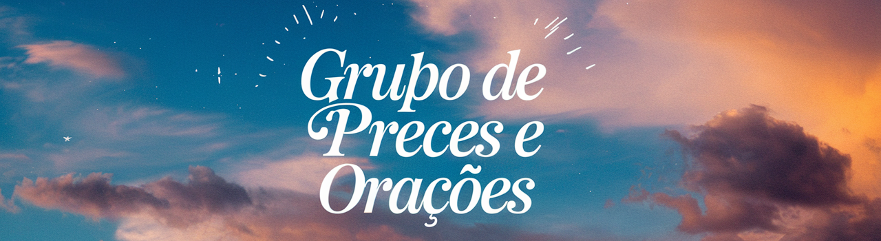 Banner do Site de Orações
